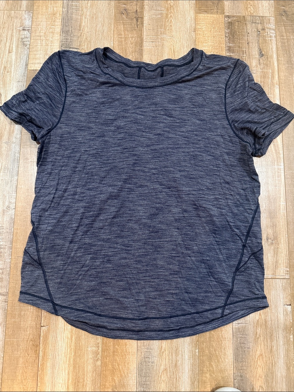 lululemon athletica Short Sleeve Crew Tee - Dark Navy Heather
